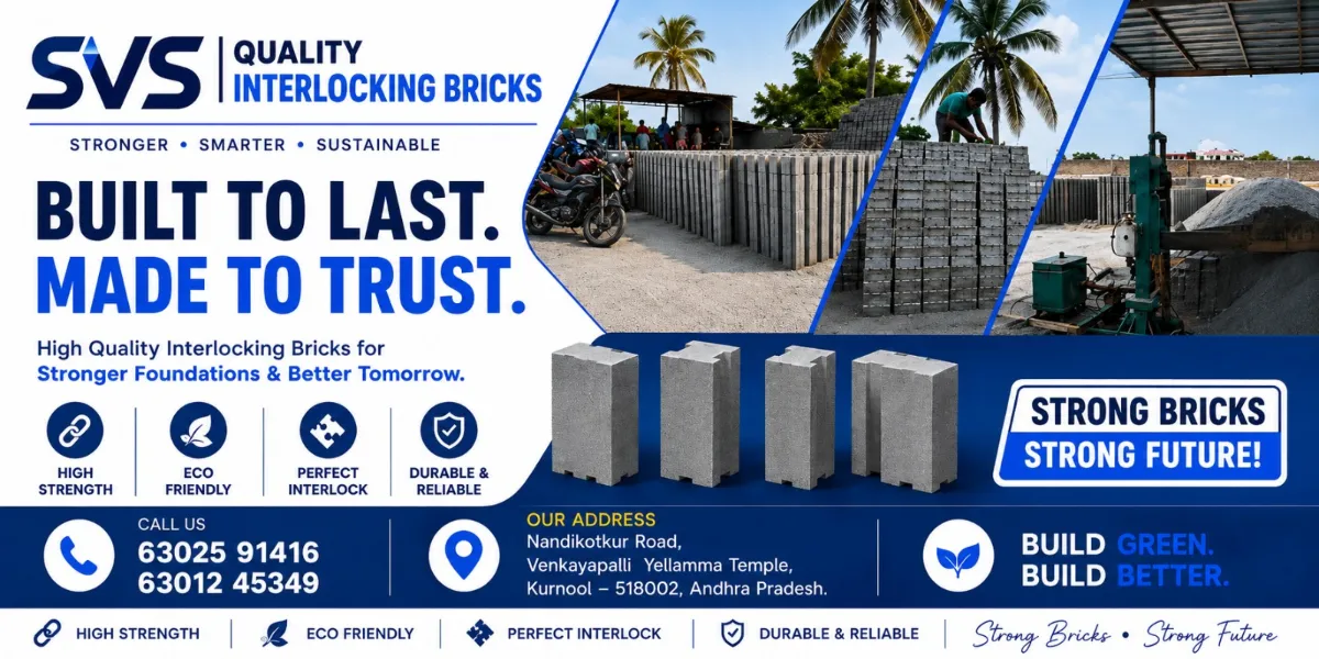 SVS Quality Interlocking Bricks