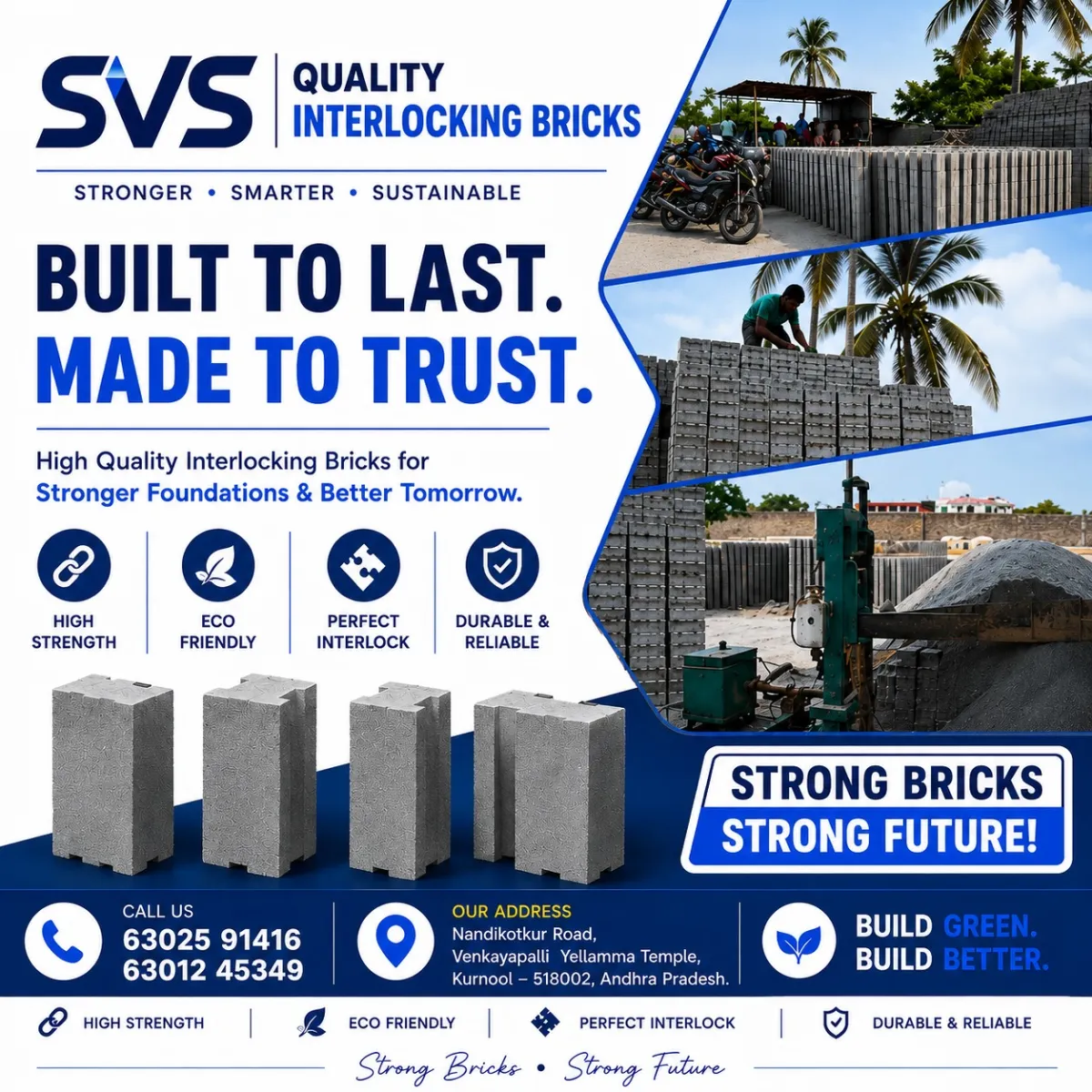SVS Quality Interlocking Bricks gallery image 1